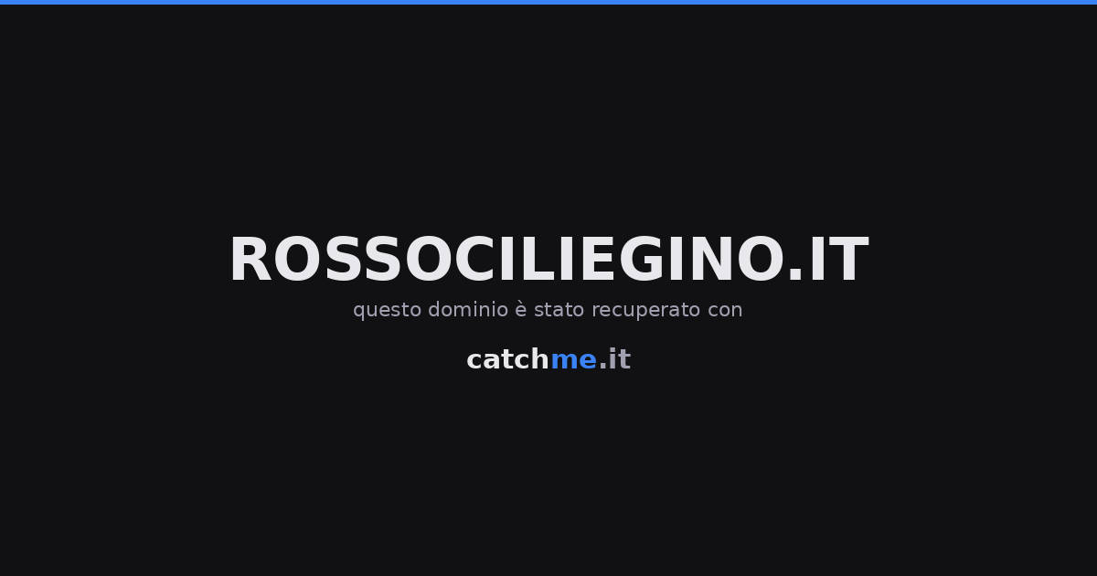 rosso ciliegino a Fiumicino